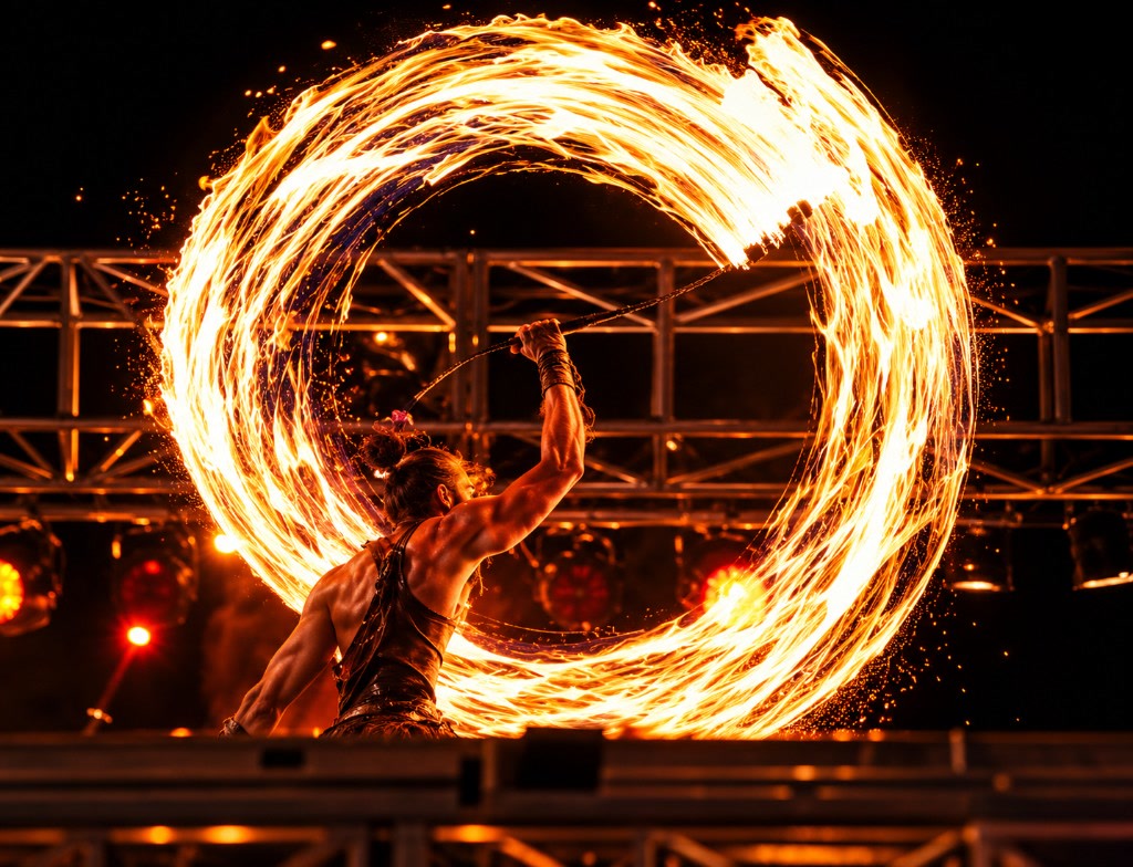 Fire circle performance